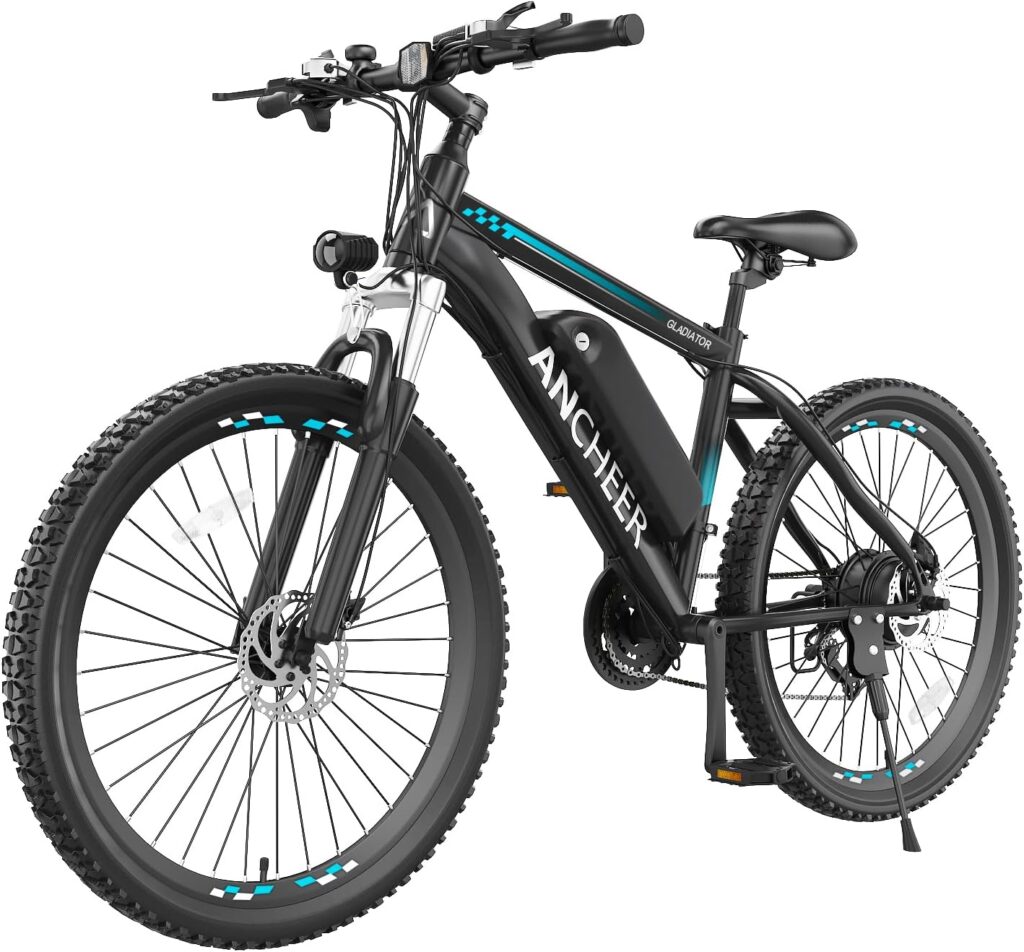 ANCHEER 26” Electric Mountain Bike
