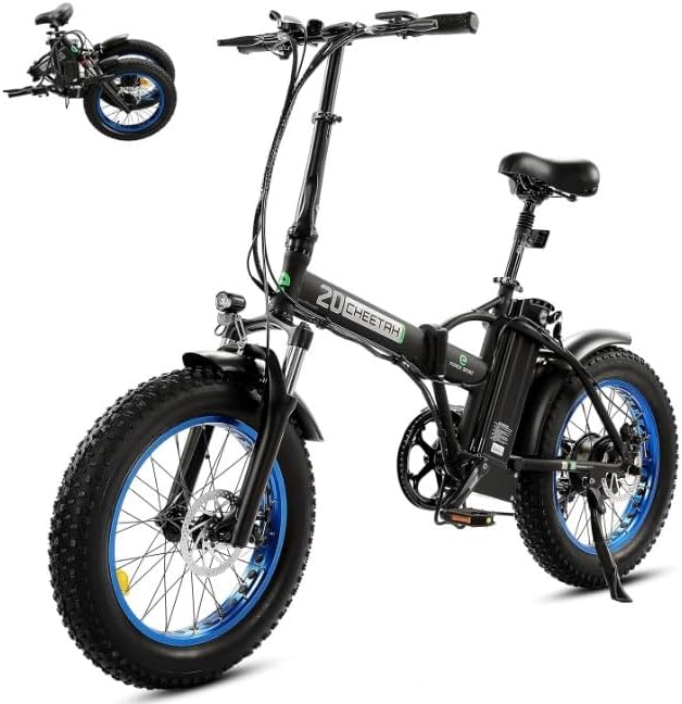 ECOTRIC Fat Tire Folding Electric Bike