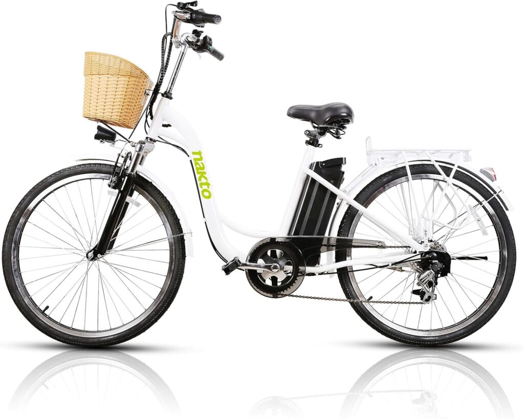 NAKTO 26" 250W Cargo Electric Bicycle

