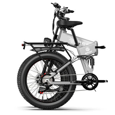 AMYET Ares review folding fat tire electric bike side profile