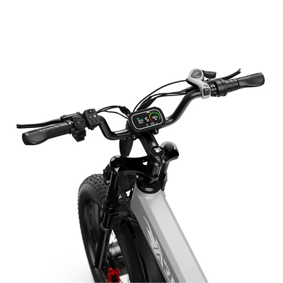 AMYET Ares review handlebar and front frame close-up