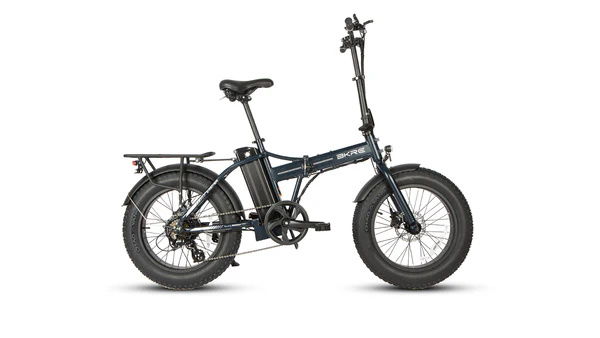 Best Foldable Electric Bike for Adults β EUNORAU E-FAT-MN side view folding fat-tire electric bike